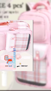 Tas Sekolah Anak Perempuan Remaja Terbaru: Tas Kapasitas Besar & Tas Ransel Backpack Fashion