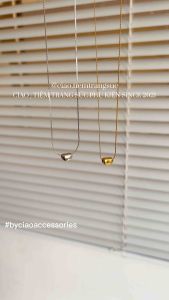 [KHÔNG ĐEN GỈ] Dây chuyền vòng cổ titan không gỉ thiết kế hình hạt đậu Peanut Ciao