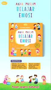 Buku Anak Muslim Belajar Emosi Ahlan Hard Cover