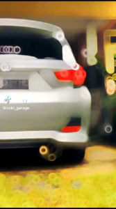 Knalpot mobil racing Pro street suara bass kering (Bisa request nama )