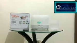 Humidifier Diffuser Aromaterapi Kesehatan / Diffuser Humidifier 500ml 7 Warna + Remote Control - HUMI H14A