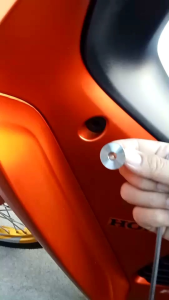 บูทชุดสี เลส ใส่เวฟ125iบังลมสินค้าเป็นสแตนเลสแท้