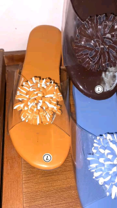 Classic flat Borlas in Old rose