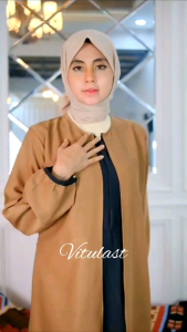 Gamis Abaya Pesta Gaun Syari Shakila Premium