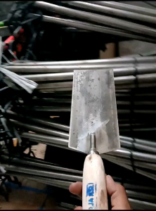 Cetok Kotak Baja Asli Panjang 20cm Paku 4