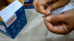 BOHLAM LED PANEL / DOWN LIGHT LUBY PUTIH PAKET 4 PCS
