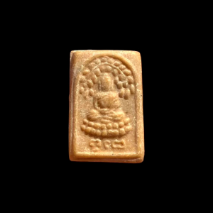  พระสมเด็จปรกโพธิ์ เนื้อผงน้ำมัน  หลวงพ่อกวย วัดโฆสิตาราม #4281