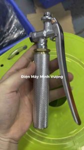 Tay Bóp Bình Xịt Thuốc Inox Có Lưới Lọc Bên Trong