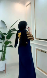 SALURA MIDI COTTON COMBED MELAR ADEM KANTONG KARGO