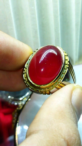 Cincin Batu Cempaka Aceh Red Barron