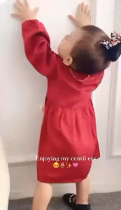 Dress Tunik Anak Perempuan Terbaru Korean Style Gaun Umur 1-5th