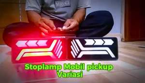 Lampu rem belakang pickup variasi Granmax dan Espass