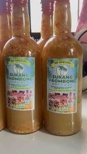 MJ Special Sukang Paombong 750ML Bottle - Suka