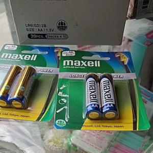 Pin Maxell Alkline AA AAA loại tốt chính hãng CHUYÊN dùng cho máy đo huyết áp đồ chơi điện tử cho độ bền lâu ổn định