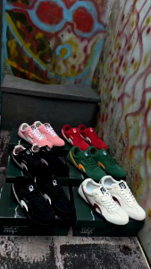 BIG PROMO// RAINGEL CONTEMPORA - Sneakers Lokal Pria Wanita- Sepatu Touring Travelling Liburan Kekinian - Bahan Suede Elegan Shoes Karet