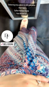 TK COD READY STOK ROK LILIT MOTIF BATIK/ROK LANGSUNG SIAP DI PAKAI REAL PIC