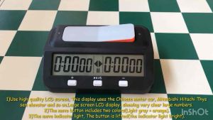 Chessmate • HQT101 Digital Chess Clock with Bonus and Delay functions