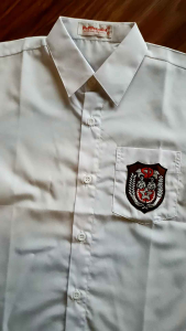 Kemeja Putih SD Seragam Sekolah Peppermint Anak Laki-laki & Perempuan