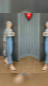 THEANA ROK JEANS Wanita Denim Karet vol2