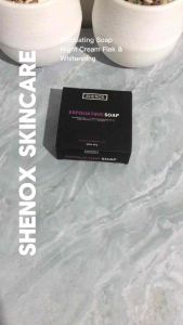 Exfoliating Soap Shenox Skincare Sabun Flek Hitam Fokus Pada Flek Hitam