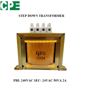 QPS 50VA 240VAC 24VAC 2A STEP DOWN Power Transformer