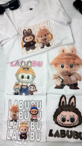 Kaos Anak Warna Putih Edisi Labubu
