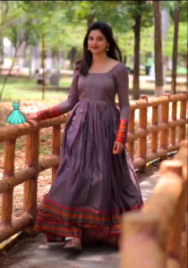[PRE-ORDER] Ready Made Long Anarkali Gown With Jacket ( Delivery 10 days )