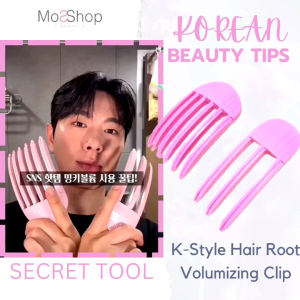 (Ooh Man ‼️ U Need This 😎) K-Style Oppa Volumizing Hair Clip Lift Your Roots Full Bangs Hair Style