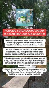 Garam Ruqyah Ar-Rizki 275gr Untuk Jodoh Bonus Sabun & Tasbih