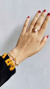 SET GELANG DAN CINCIN MUTIARA LOMBOK AIR TAWAR