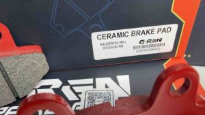 G-REN CERAMIC BRAKE PAD FOR RAIDER 150 RR/ SHOGUN RR