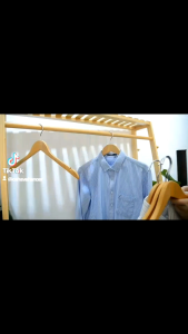 Hanger baju Kayu PALANG  DEWASA  6 PCS