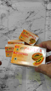 Sabun Papaya By Mamaya ORI per 6btg Sabun Mamaya Mini Mamaya Brightening Soap Sabun Pepaya Sabun Batang Sabun Muka
