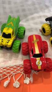 Flash Bigfoot car รถซุปเปอร์ฮีโร่ รถบิ๊กฟุต เฟลตมีลานในตัว