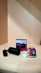inLite INFX050PR lampu LED TRACK LIGHT 5W PAR16 E27 cahaya kuning 3000K