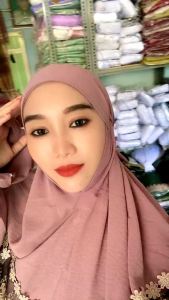 Mukena Potongan Berlengan Bahan Crinkle Airflow Premium Nabila