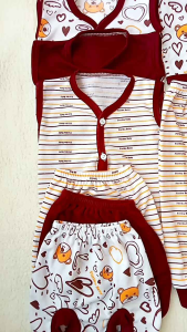 Paket Baju Bayi Baru Lahir Hemat 18 Pcs/9 Stel