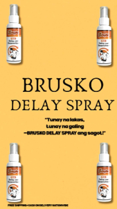 Brusko Spray Original Premium Quality with Ginseng Extract Tongkat Ali & Maca for Long Lasting Energy & Stamina Support Easy to Use for Men Brusko Spray Delay and Desensitizer for Men Brusko Performaxx Special Male Delaying Spray 50ml