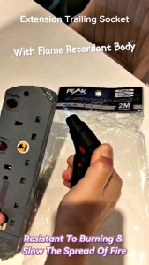 Peak Sirim 2M/5M Extension Trailing Socket With Surge Protector