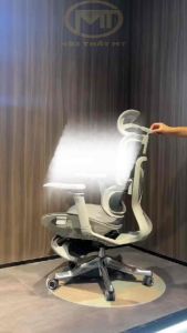 Ghế Công Thái Học Ergo_MT09 ngã lưng 140 độ tích hợp gác chân thư giãn tựa đầu 3D tay chỉnh 5D. Sử dụng piston class4.