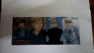 BTS Magic card unofficial photocard photo album