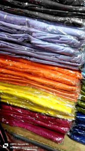 MANSET BAJU BAHAN KAOS RAYON ADEM MANSET BADAN WARNA WARNA size L