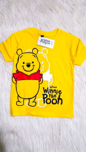KFS 54 Atasan Baju Kaos Winnie The Pooh Anak Perempuan 1-10 Tahun