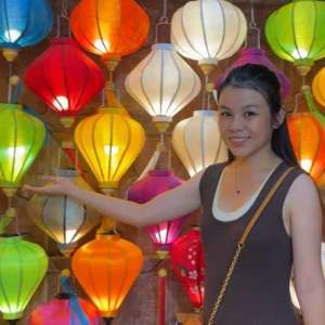 Combo ngẫu nhiên 10 lồng đèn Hội An vải phi bóng treo ngoài trời (10-30-40cm)