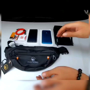 Tas Pinggang Pria Gardio Waterproof - Selempang Anti Air Cocok Untuk Aktivitas Outdoor & Traveling