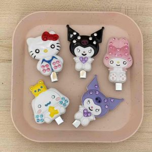 งานใหม่ sario กิ๊บติดผมแฟชั่น 2 ชิ้น สไตล์ญี่ปุ่น พร้อมส่งในไทย