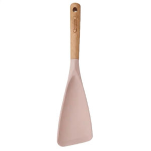 Farberware Multi Tool Scoop Spoonula with Beechwood Handle and Silicone Head Heat-Resistant 11.5”