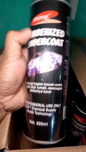 cat pelapis anti karat kolong mobil rangka kendaraan aspal