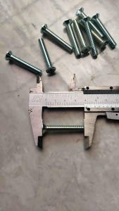 (20 pcs) Baut JF M6x40 kepala Rata 4CM