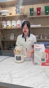 Máy Làm Sữa Hạt Seka SKG460 Chống Ồn Dung Tích 17L